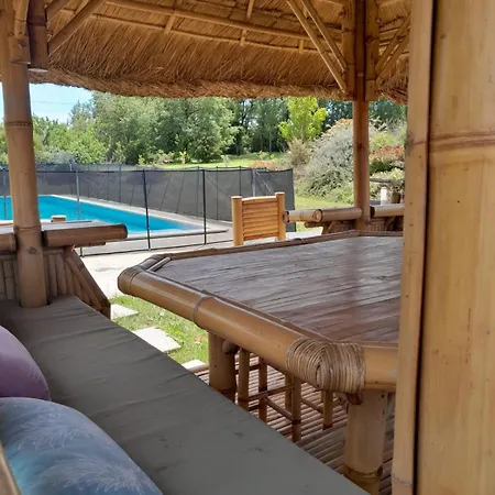 Mitoyen A La Campagne Avec Piscine Privee Exclusivement Reservee Aux Voyageurs Apartament Le Cabanial